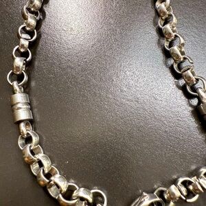 Chunky Silver Chain Necklace